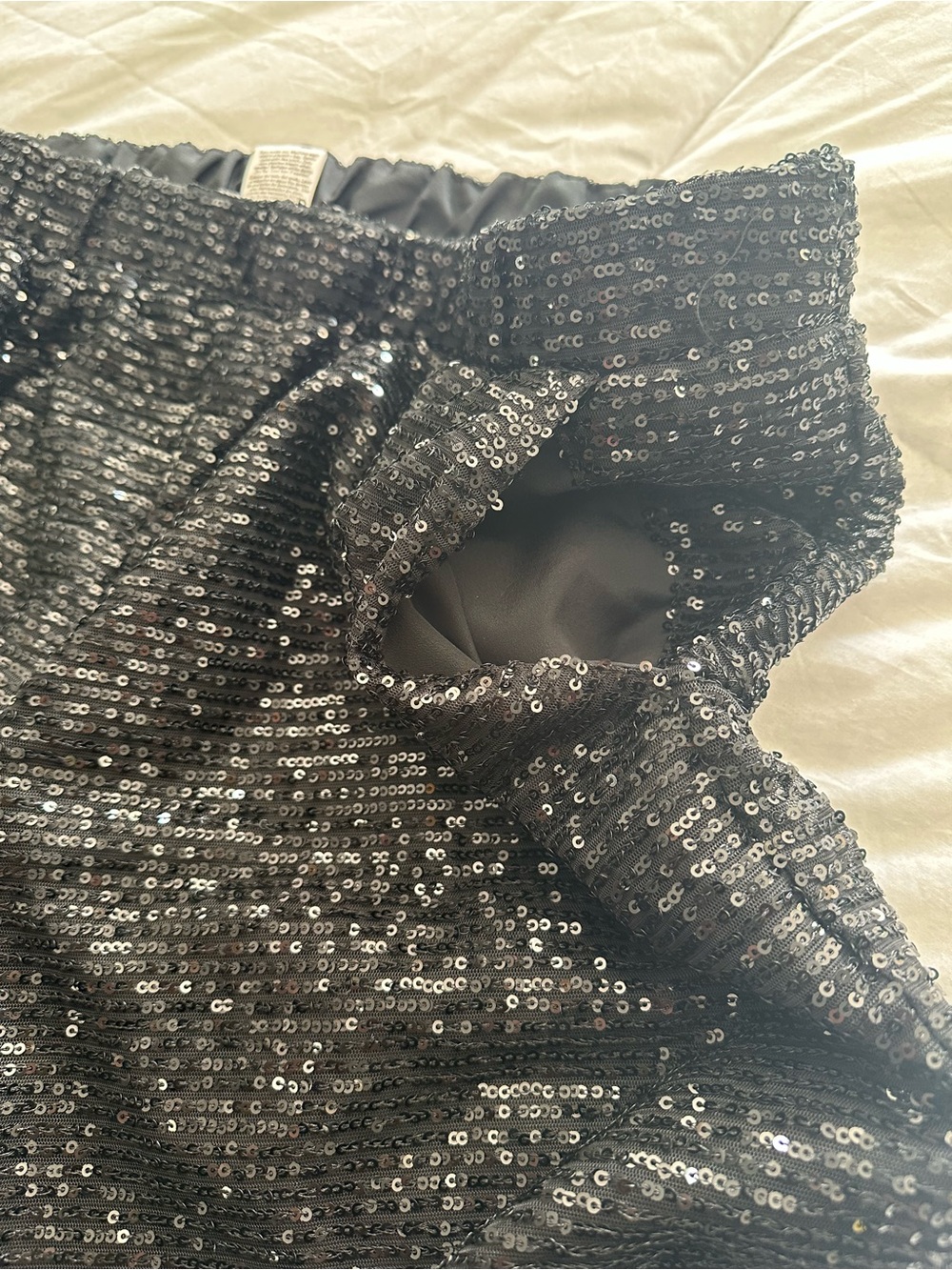 Sequin Jogger Style Black Pants size XL - Picture 12 of 17